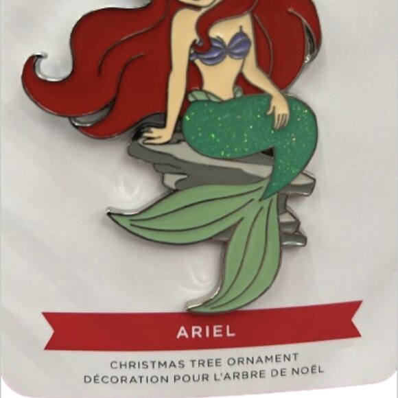 Hallmark Hanging Metal Ornaments - Disney ARIEL The Little Mermaid - NWT - Picture 3 of 4